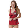 San Francisco 49ers NFL Womens Summertime Solid Tankini