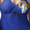 Los Angeles Rams NFL Womens Summertime Solid Tankini