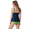 Seattle Seahawks NFL Womens Summertime Solid Tankini