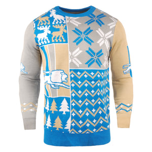 Detroit Lions NFL Retro Ugly Sweater