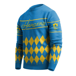 Los Angeles Chargers NFL Retro Ugly Sweater