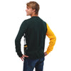 Green Bay Packers NFL Mens Busy Block Snowfall Sweater