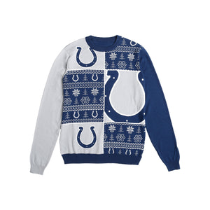 Indianapolis Colts Cute Snoopy Football Helmet Ugly Christmas Sweater Cute  Christmas Gift - Banantees