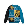 Jacksonville Jaguars NFL Mens Busy Block Snowfall Sweater