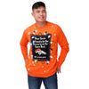 Denver Broncos NFL Mens Dear Santa Light Up Sweater