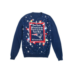 FOCO Buffalo Bills NFL Mens Dear Santa Light Up Sweater