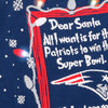 New England Patriots NFL Mens Dear Santa Light Up Sweater