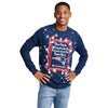 New England Patriots NFL Mens Dear Santa Light Up Sweater