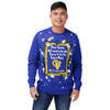 Los Angeles Rams NFL Mens Dear Santa Light Up Sweater