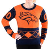 Denver Broncos Eyelash Ugly Sweater