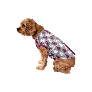 Texas A&M Aggies NCAA Busy Block Dog Sweater