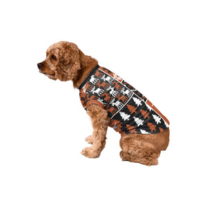 Texas Longhorns NCAA Busy Block Dog Sweater