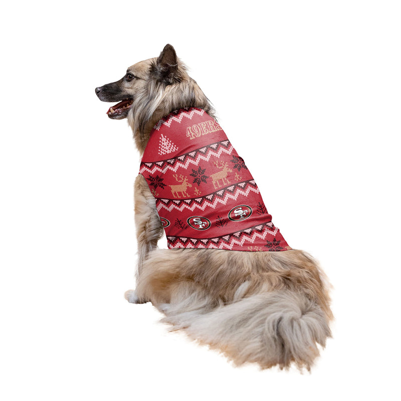 SAN FRANCISCO 49ERS PET PAJAMAS