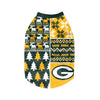 Green Bay Packers NFL Busy Block Dog Sweater