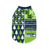 Seattle Seahawks NFL Busy Block Dog Sweater