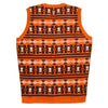 Cincinnati Bengals Aztec Print Ugly Sweater Vest