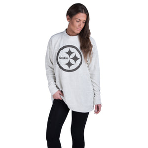 Pittsburgh Steelers NFL Womens Oversized Comfy Sweater