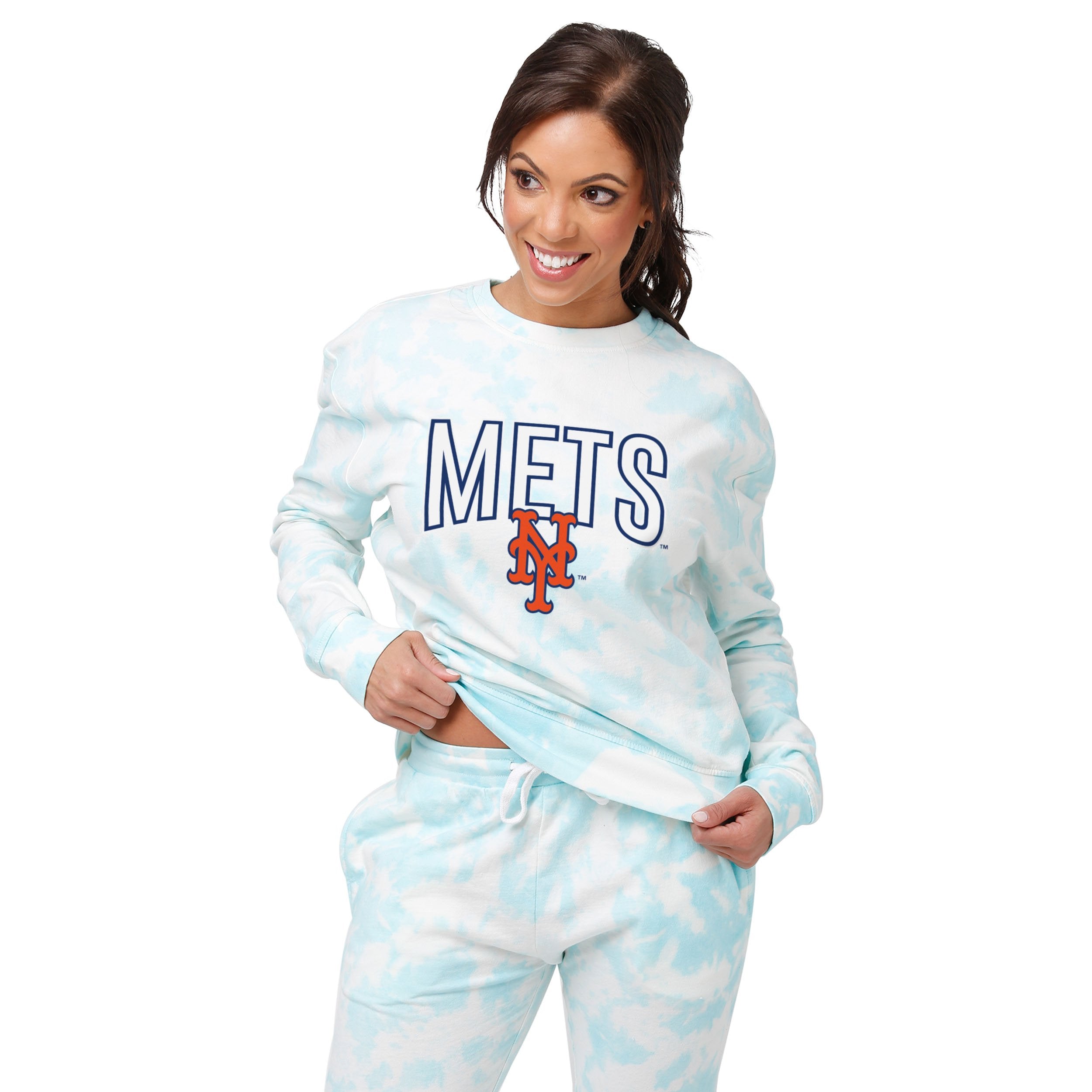 New York Mets Pinstripe Sweater