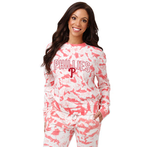 Philadelphia Phillies MLB Womens Cloud Coverage Sweater