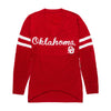 Oklahoma Sooners Womens Vintage Stripe Sweater