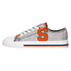 Syracuse Orange NCAA Womens Glitter Low Top Canvas Shoes