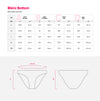 San Francisco 49ers NFL Womens Mini Logo Bikini Bottom