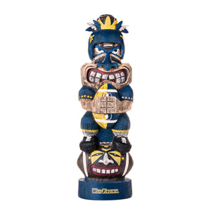 West Virginia Mountaineers NCAA Tiki Figurine