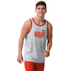 Cleveland Browns NFL Mens Gray Wordmark Sleeveless Top