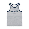 Denver Broncos NFL Mens Gray Wordmark Sleeveless Top