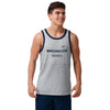 Denver Broncos NFL Mens Gray Wordmark Sleeveless Top