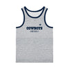 Dallas Cowboys NFL Mens Gray Wordmark Sleeveless Top
