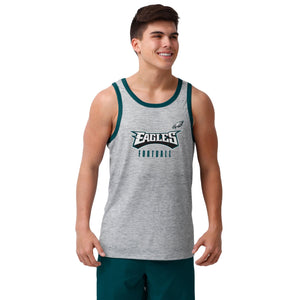 Philadelphia Eagles NFL Mens Gray Wordmark Sleeveless Top