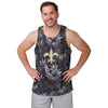 New Orleans Saints NFL Mens Reversible Floral Change-Up Sleeveless Top