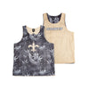 New Orleans Saints NFL Mens Reversible Floral Change-Up Sleeveless Top