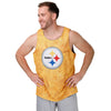 Pittsburgh Steelers NFL Mens Reversible Floral Change-Up Sleeveless Top