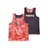 San Francisco 49ers NFL Mens Reversible Floral Change-Up Sleeveless Top