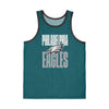 Philadelphia Eagles NFL Mens Solid Wordmark Sleeveless Top