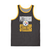 Pittsburgh Steelers NFL Mens Solid Wordmark Sleeveless Top