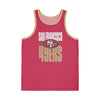 San Francisco 49ers NFL Mens Solid Wordmark Sleeveless Top