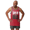 Tampa Bay Buccaneers NFL Mens Solid Wordmark Sleeveless Top