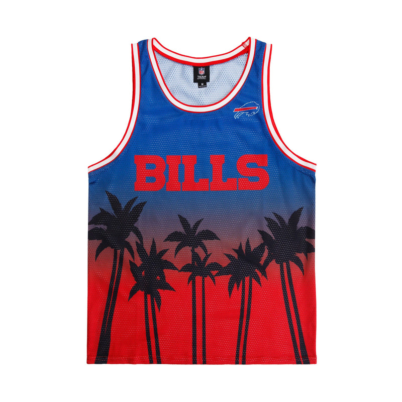 Buffalo Bills Men's Sleeveless Tank Top Summer Casual Loose T