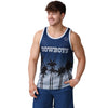 Dallas Cowboys NFL Mens Sunset Sleeveless Top