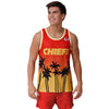 Kansas City Chiefs NFL Mens Sunset Sleeveless Top