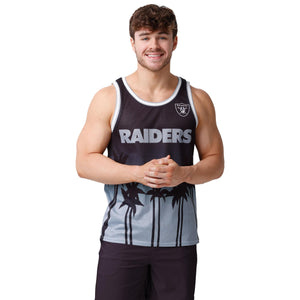 Las Vegas Raiders NFL Mens Sunset Sleeveless Top