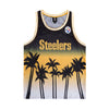 Pittsburgh Steelers NFL Mens Sunset Sleeveless Top