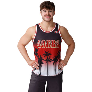 San Francisco 49ers NFL Mens Sunset Sleeveless Top