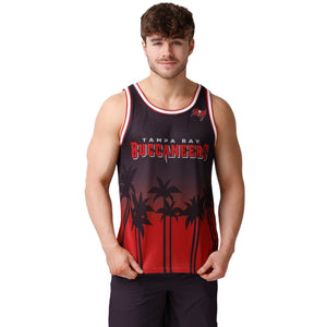 Tampa Bay Buccaneers NFL Mens Sunset Sleeveless Top