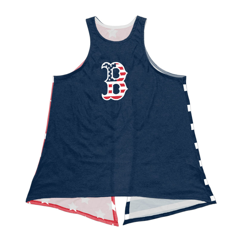 Boston Red Sox MLB Womens Tie-Breaker Sleeveless Top