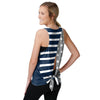 New York Yankees MLB Womens Americana Tie-Breaker Sleeveless Top