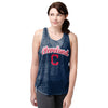 Cleveland Guardians MLB Womens Original Burn Out Sleeveless Top